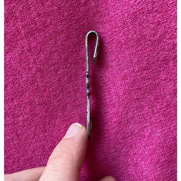 Vintage Silver Plated Spoon Key Chain Hook Ornate by Kat’s Creations - Picture 2 of 9